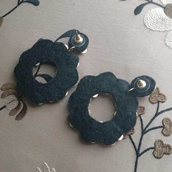 Anthropologie Lucia sequin & beaded earrings FIRM PRICE - Picture 5 of 7